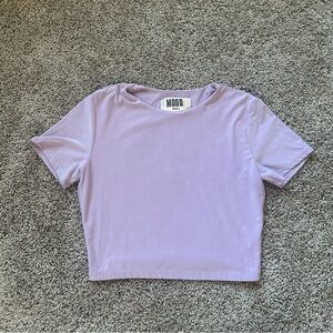 Lavender Crop Top for Women